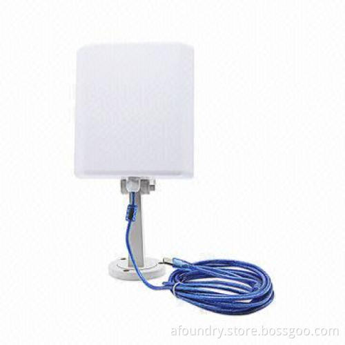 USB2.0 LAN Card 150Mbps Wireless USB Adapter with Long USB Cable for Outdoor